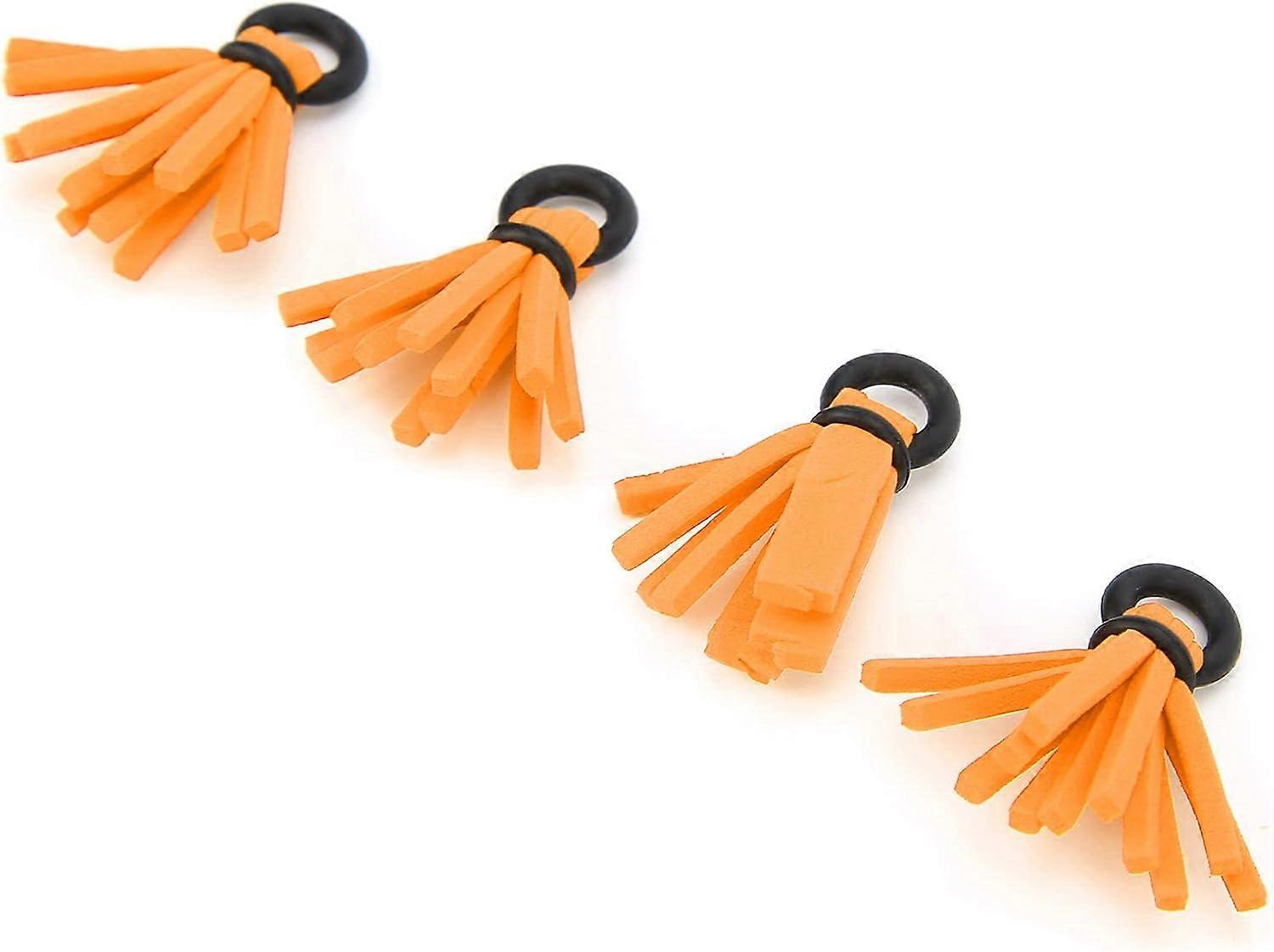 Foam Float Easy Install & Carry, Ideal Tool Accessories for Fly Fishing, Connect & Detach Easily with Rubber Ring, Orange
