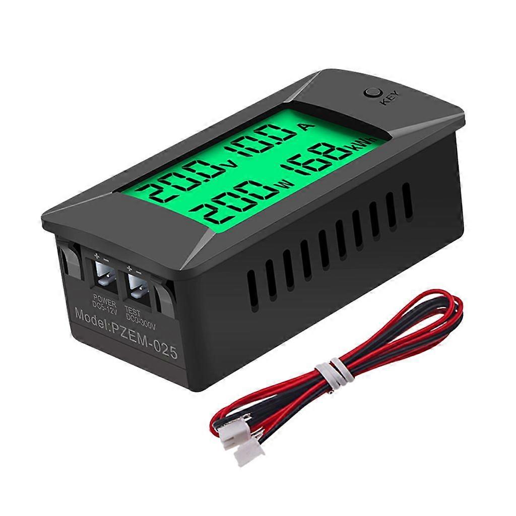 0-300V Shunt Bulit-In pentru DC Digital Battery Tester Ampermetru Bidirecțional Voltme