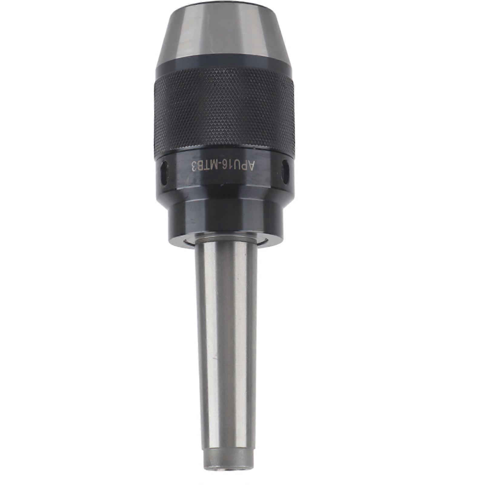 Integrated Drill Chuck APU16-MTB3 for Milling Machine, Precision Metalworking Tool with Secure Grip and Durable Construction