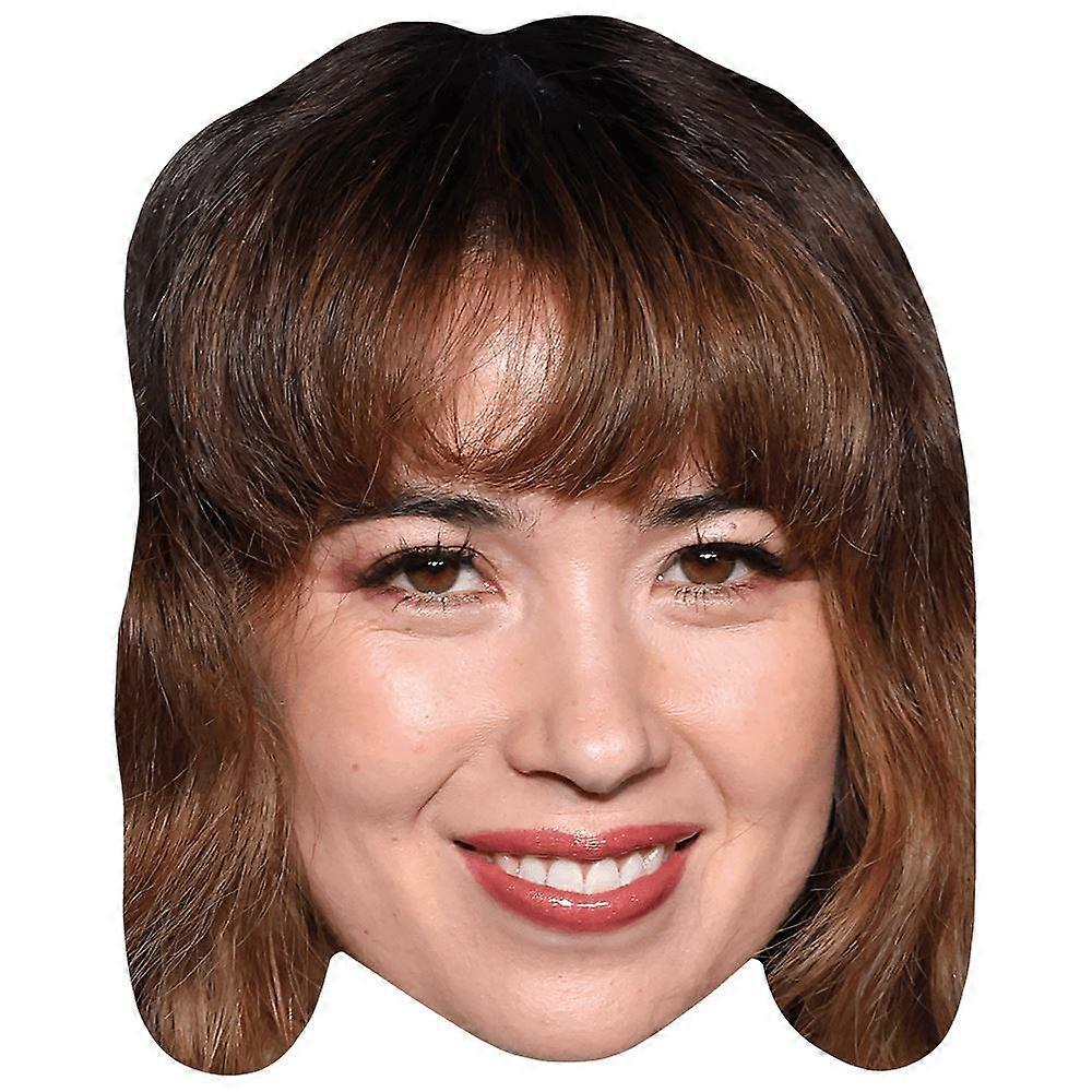 Nichole Sakura (Smile) Celebrity Mask, Flat Card Face