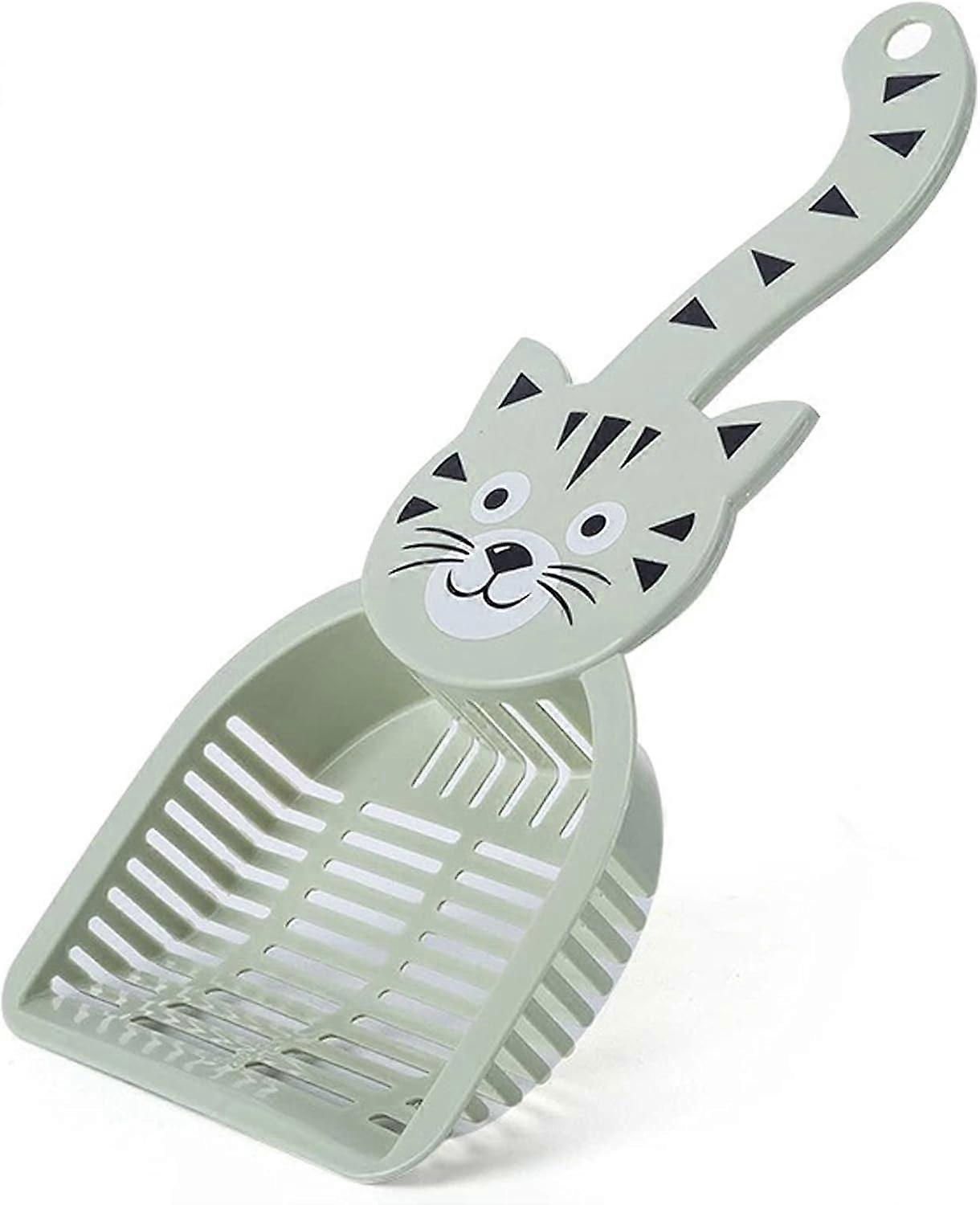 1 Pet Cat Litter Scoop Green