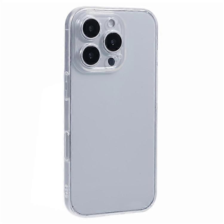 Compatible For iPhone 16 Pro Shockproof Case 1.5mm Thickness Clear TPU Phone Cover