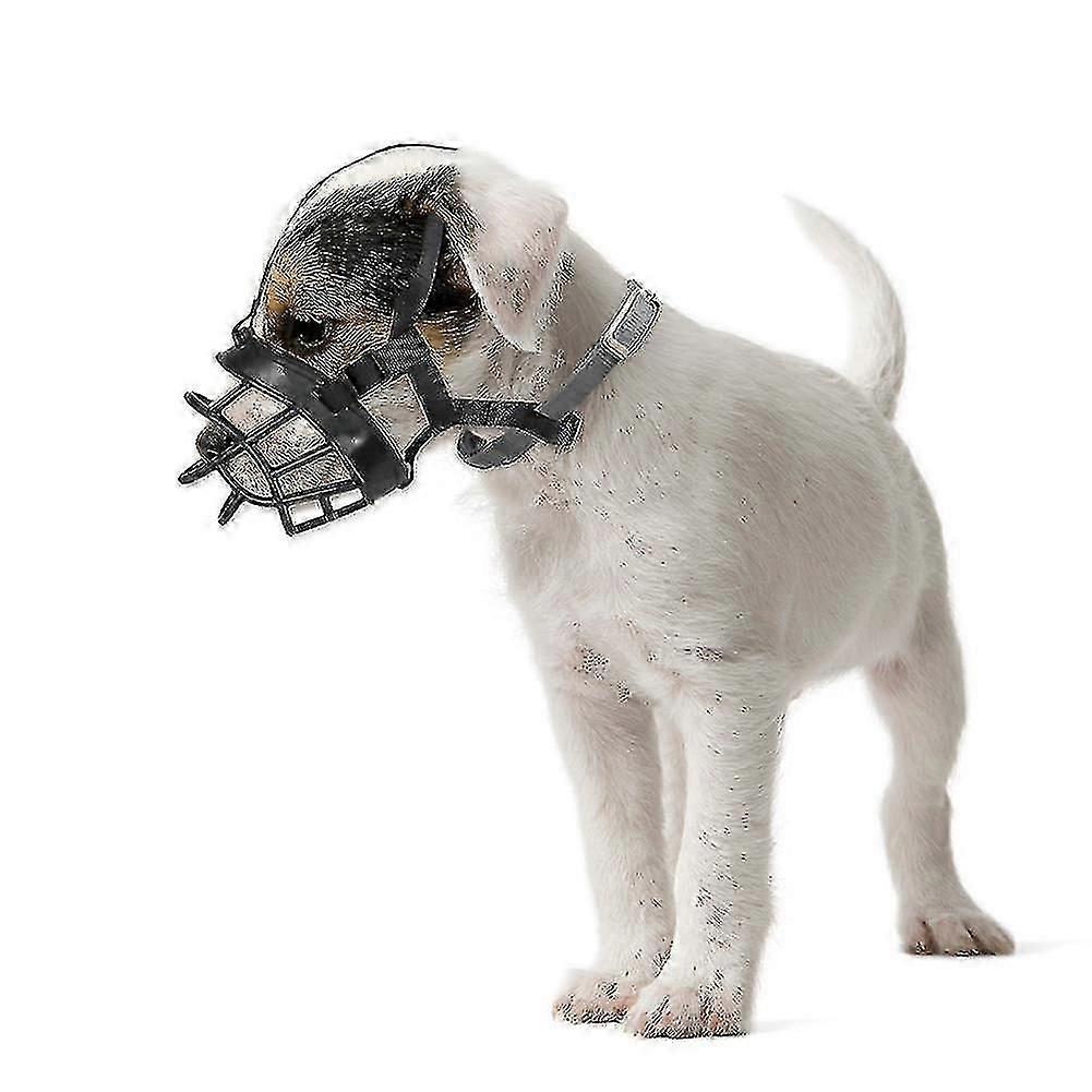 Pet Dog Mouth Muzzles Soft Silicone Adjustable Breathable Dogs Anti Bark Bite Chew Muzzle Training
