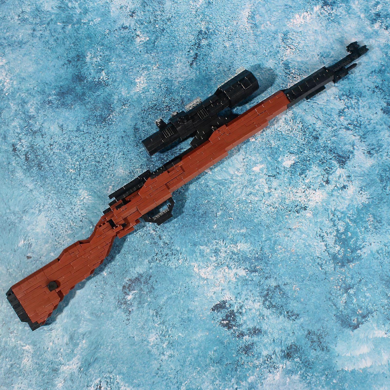 Mini building blocks-98K sniper rifle 815PCS