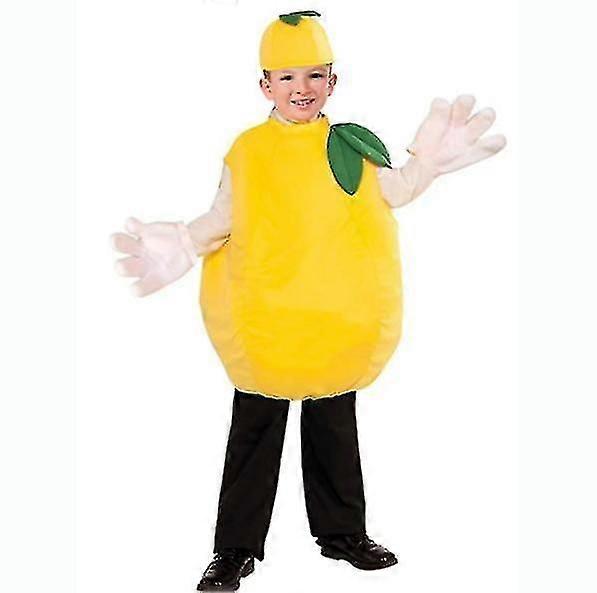 الأطفال الأصفر الليمون زي، هالوين كوسبلاي لطيف الكرتون زي المرحلة