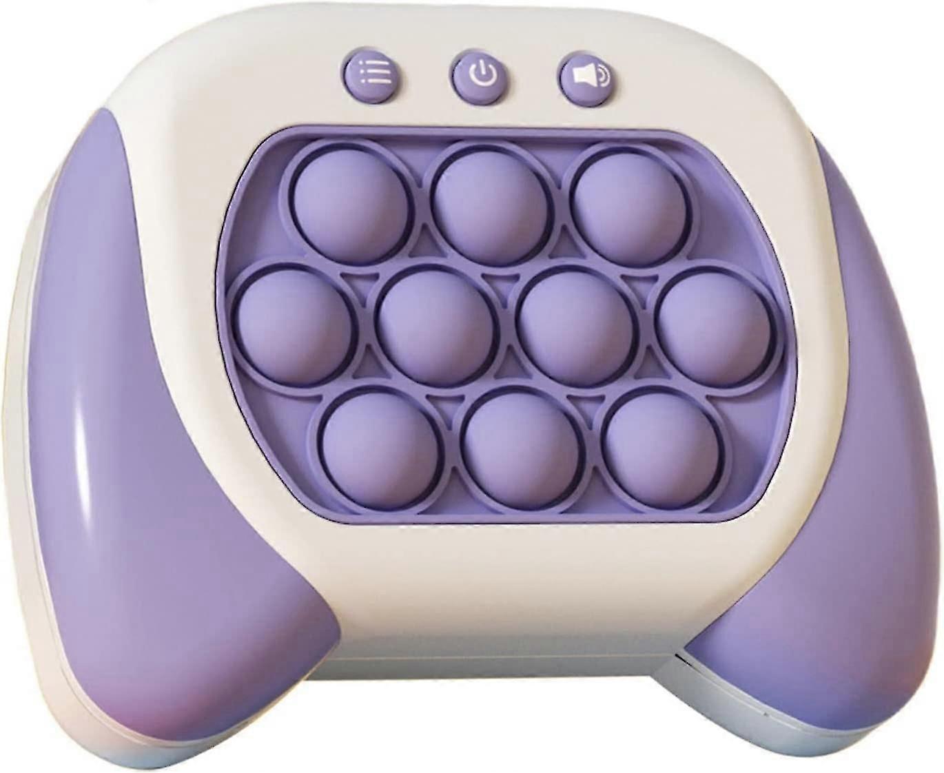 Tidlig utdanning spillkonsoll Pop It Fidget Toy Fast Push Game Decompression leketøy
