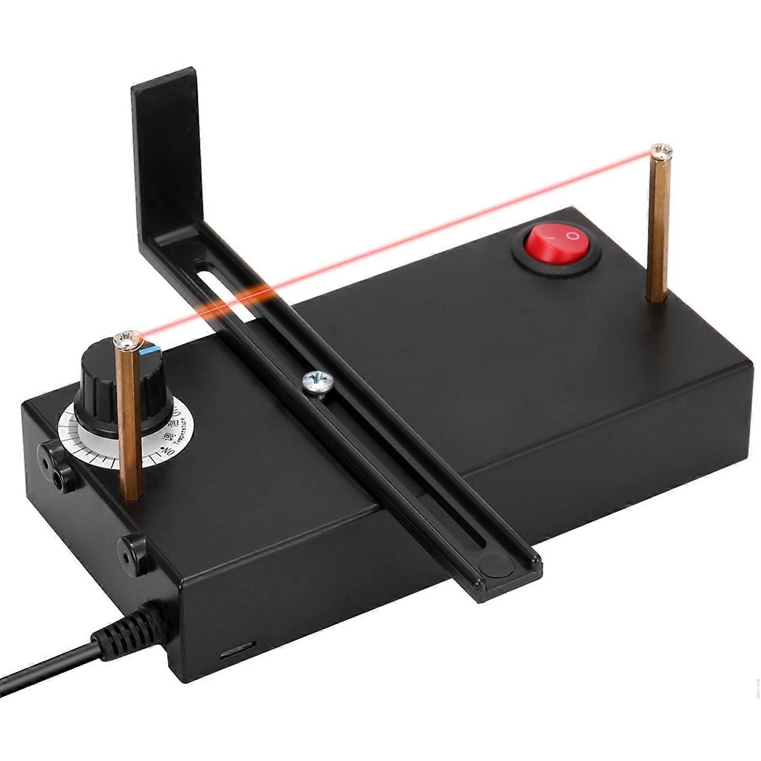 Ribbon Cutting Machine 60W Adjustable Hot Ribbon Cutter with Screwdriver for Lace Braid Nylon Band