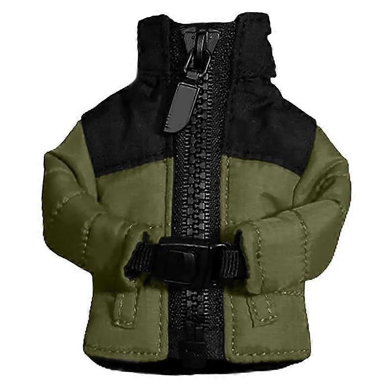 Creative Key Organizer Pouch Multifunctional Decorative Mini Down Coat Keychain Portable Ornament