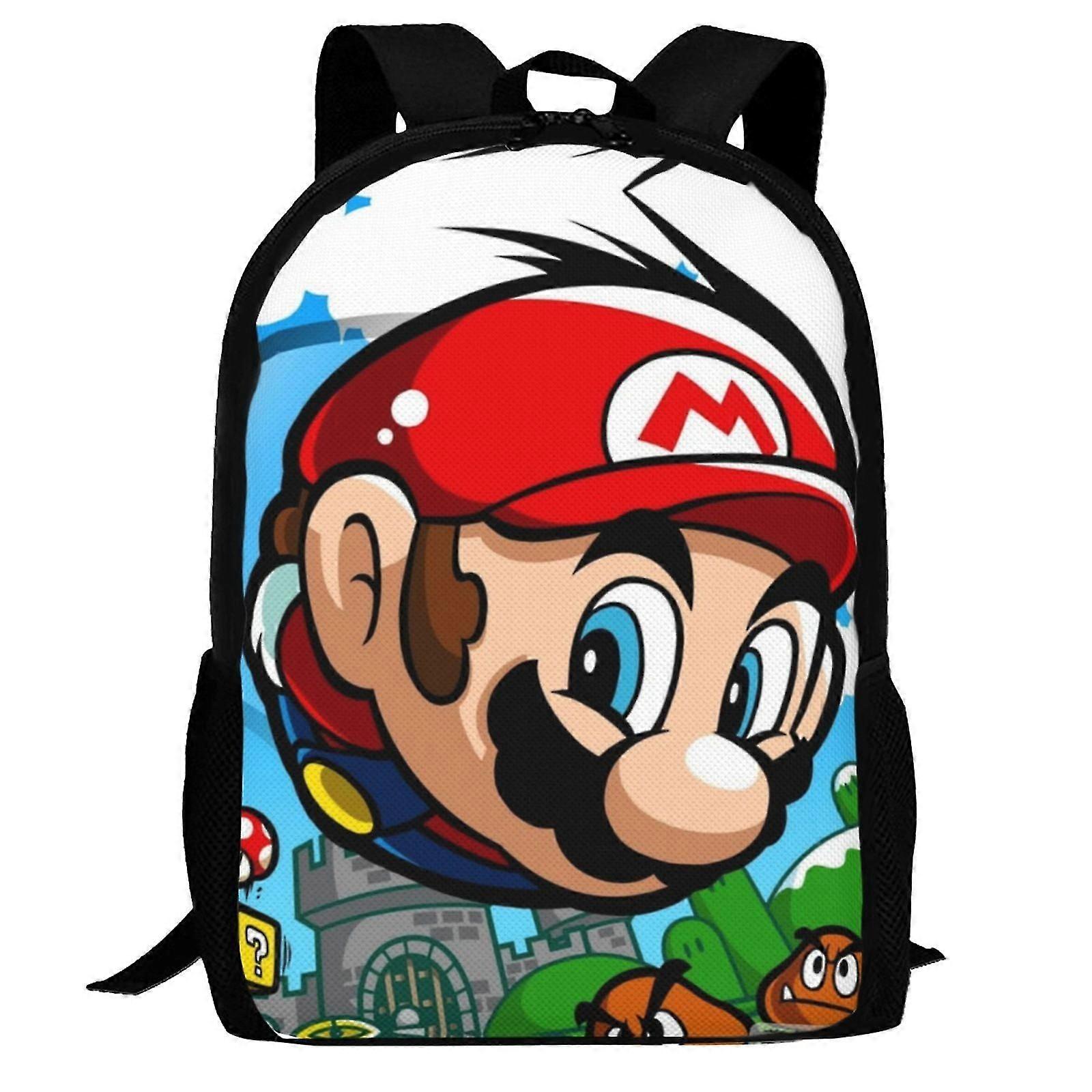 Backpack 1750HE Super Mario Backpack,Laptop Backpack Lightweight Casual DaypackMulti-Function Travel Backpack1750BE