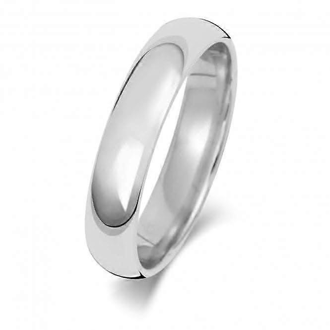 Wedding Band Platinum Trad Court 4mm-1.45 Wedding Ring WP164M
