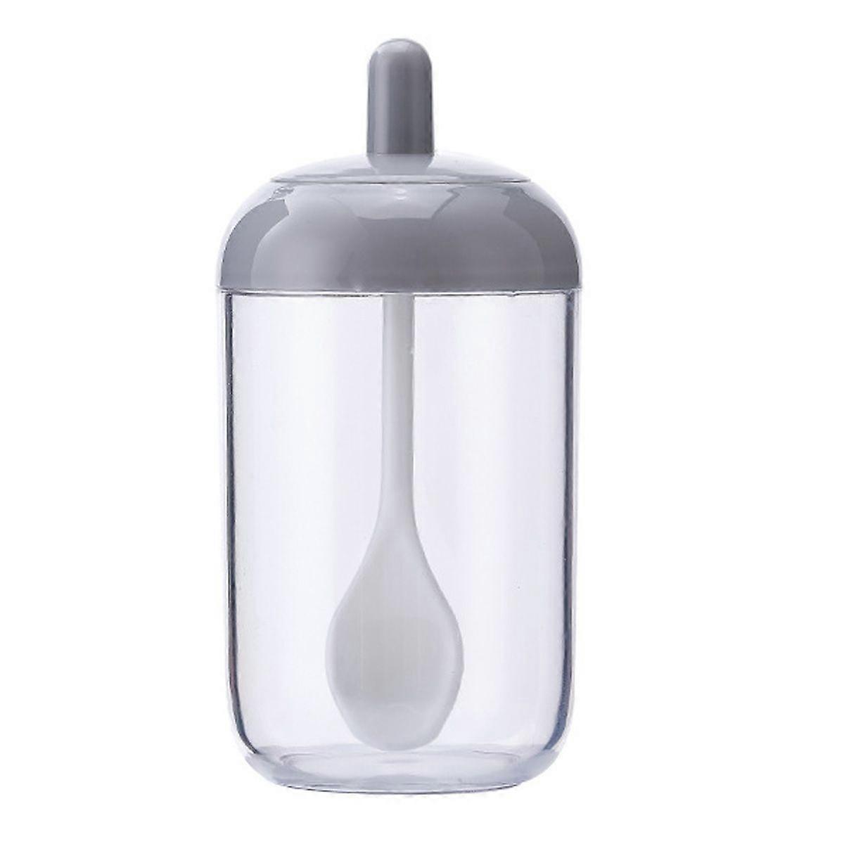 Kitchen Seasoning Containers Spice Jar with Spoon Lid