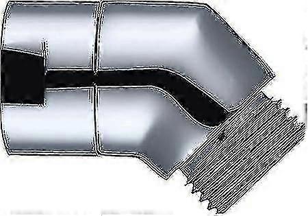 Hånddusjadapter dusjadapter (krom)