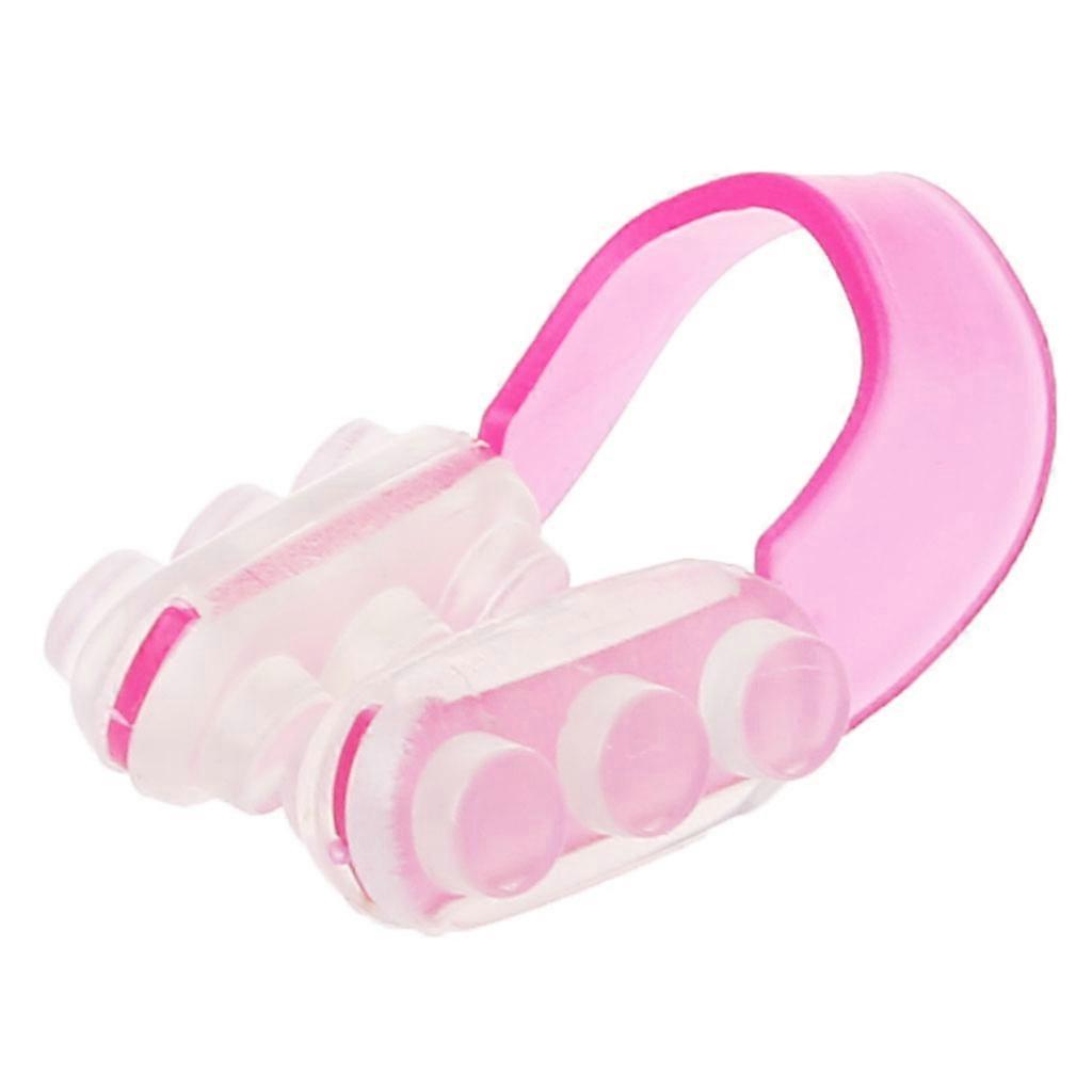 Nose Shaper Clip,Pain-Free Nose Bridge Straightener Corrector,Silicone Nose Slimmer Nose Up Lifting Clip Beauty Tool Pink