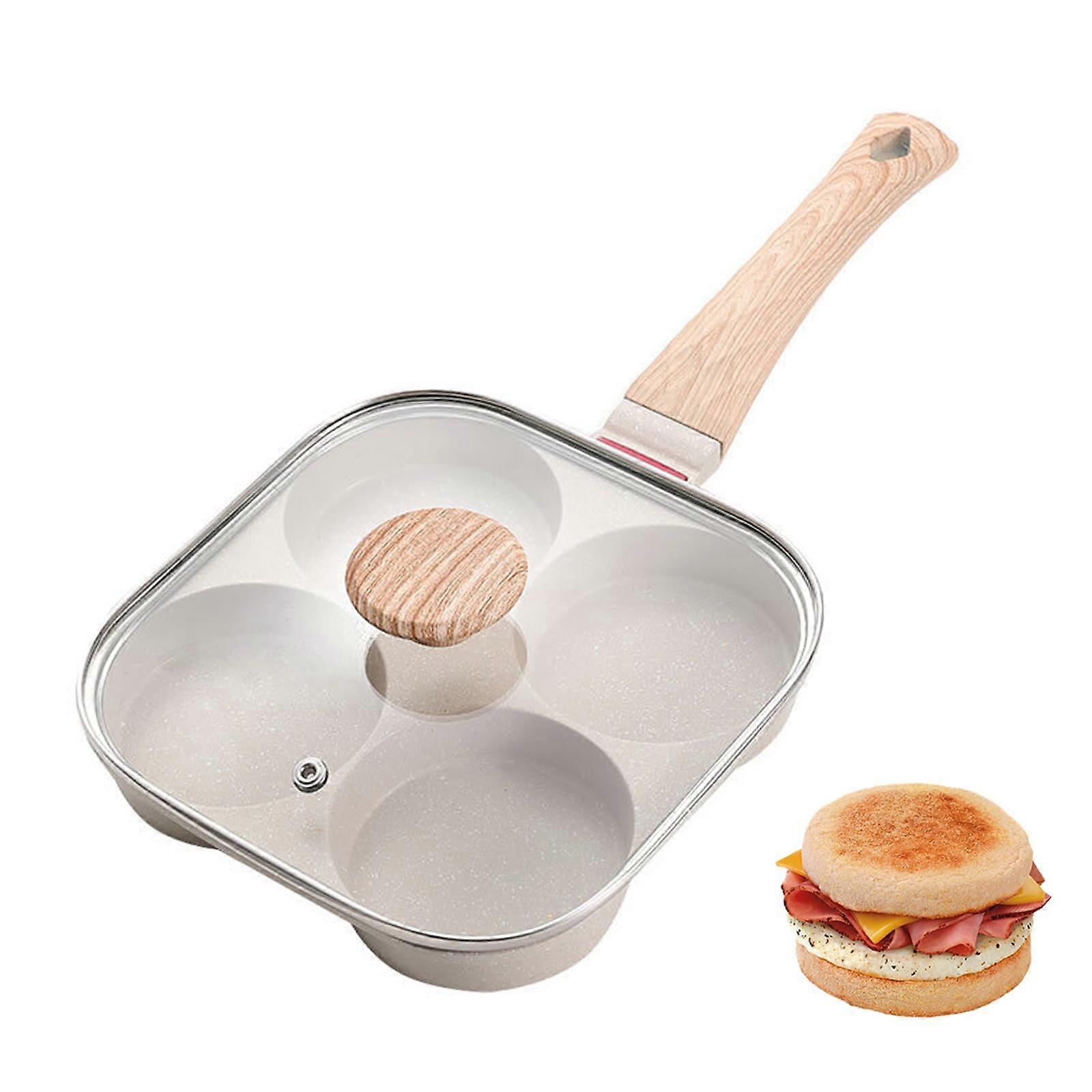 Non-Stick Egg Frying Pan 10 Inch for Breakfast Eggs and Burgers, Durable Non-Toxic Coating, Easy to Clean