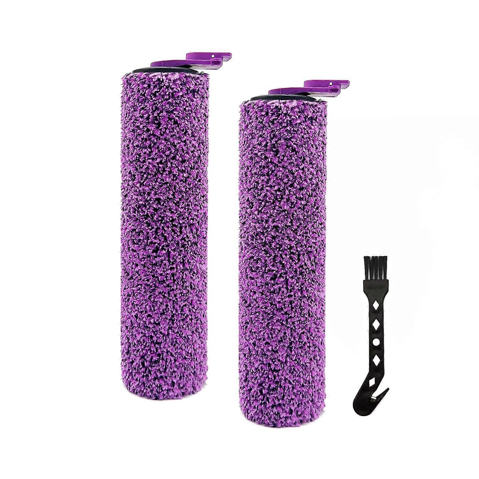 Brush Roll Replacement Parts 2-Pack For Steam Mop Cleaning Tool Kit Universal Compatible With Most Steam Mops