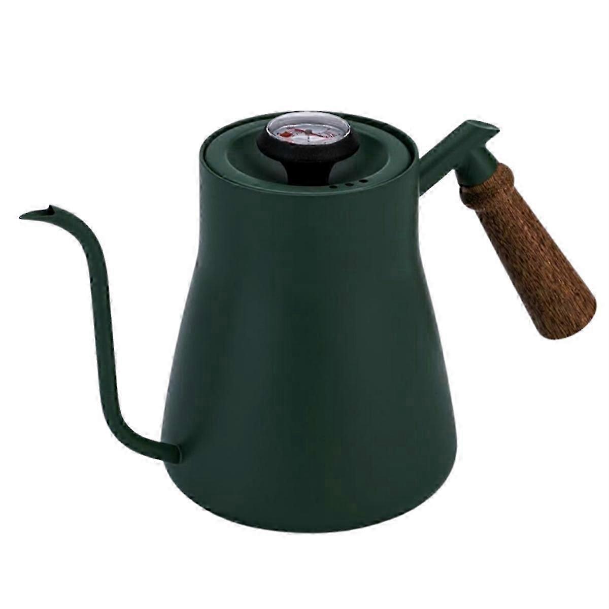 Wooden Handle Hand Brewing Kettle Home Narrow Mouth Kettle Drip Coffee Hand Brewing Kettle C