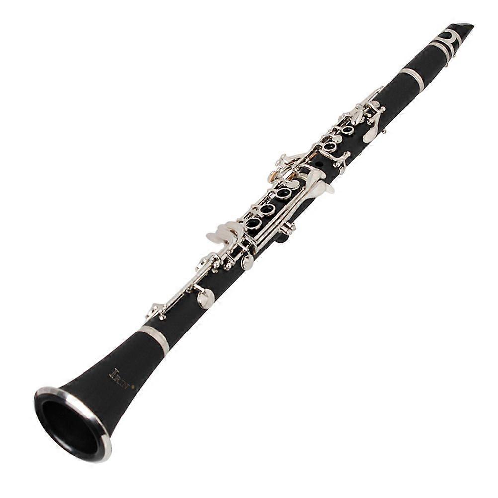 Bakelite Clarinet Graded Examination Simple Funny Bakelite Clarinet for Beginners (Black IN560)
