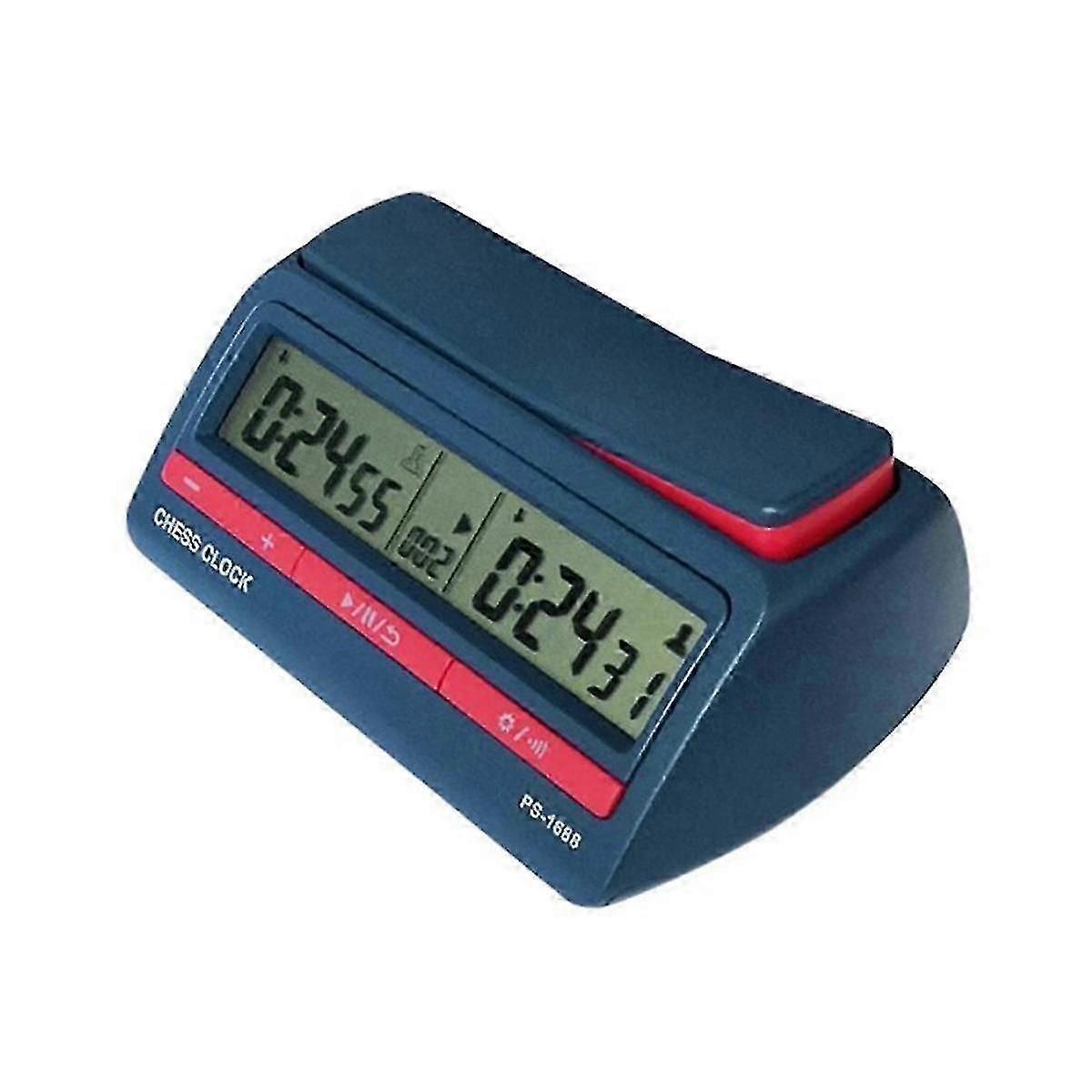 FFY Professional Advanced Chess Digital Timer Chess Clock Count Up Down Board Game Clock PS-1688