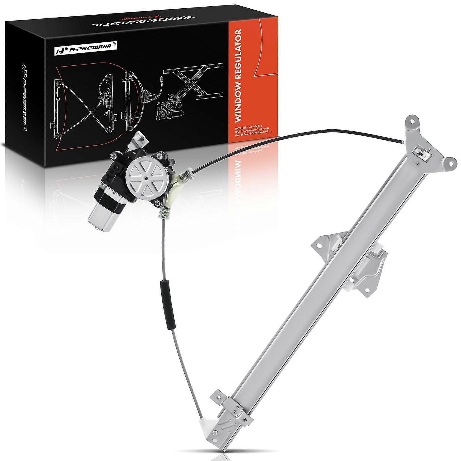 Electric Power Window Regulator with Motor Compatible with Mitsubishi Montero 19922000 Sport Utility Front Left Driver Side