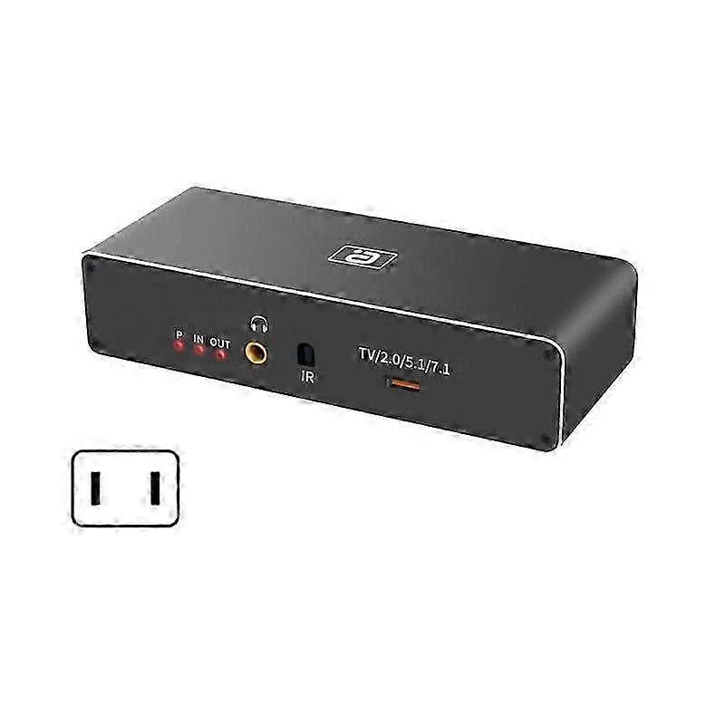 US Plug Audio Extractor for 8K60Hz HDMIcompatible2.1 Splitter Adapter 8K60Hz 4K120hz