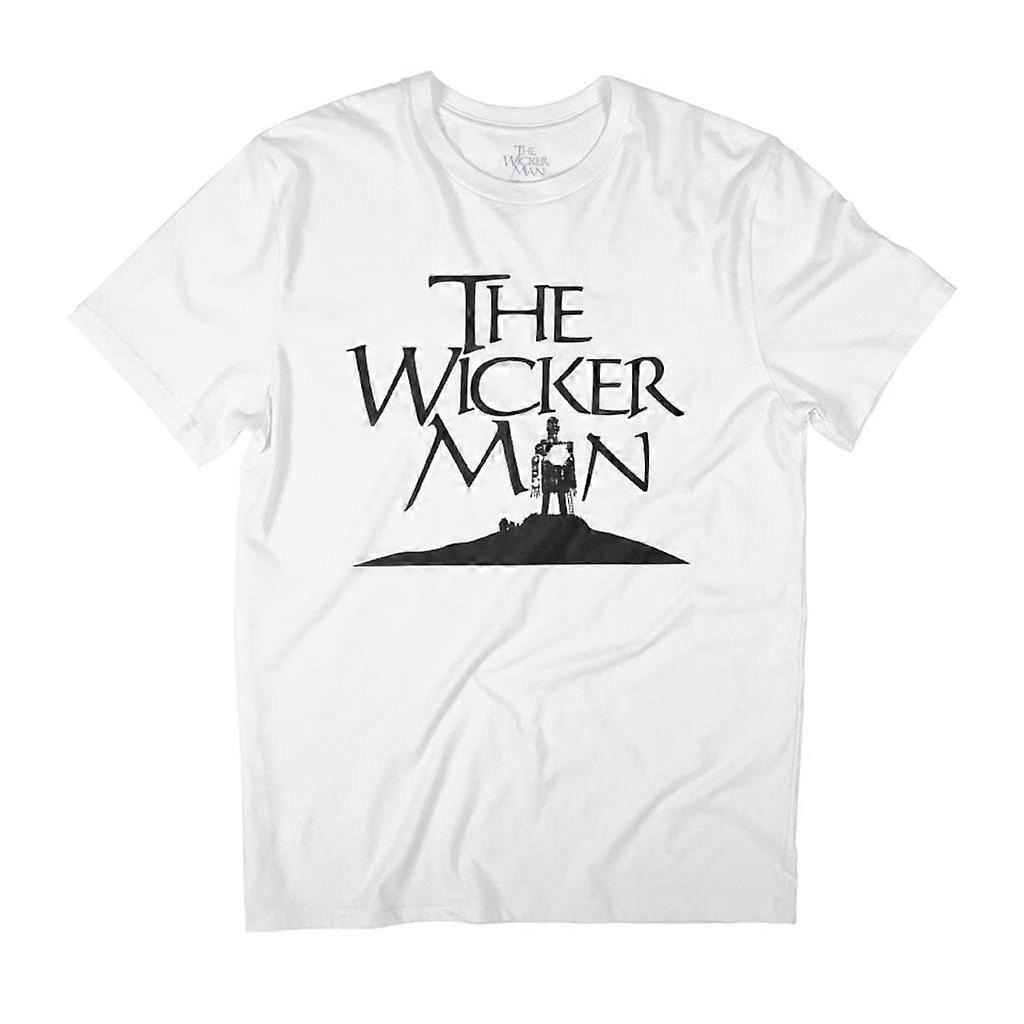 The Wicker Man Black text Men's T-Shirt
