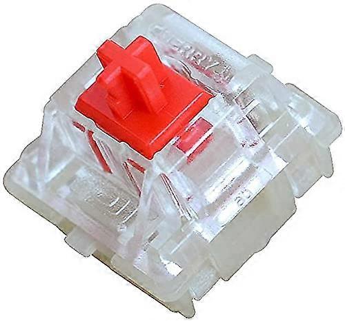 MX RGB Red Key Switches 20 Pack MX1A-L1NA Linear Mechanical Keyboard Switches Plate Mounted with Puller