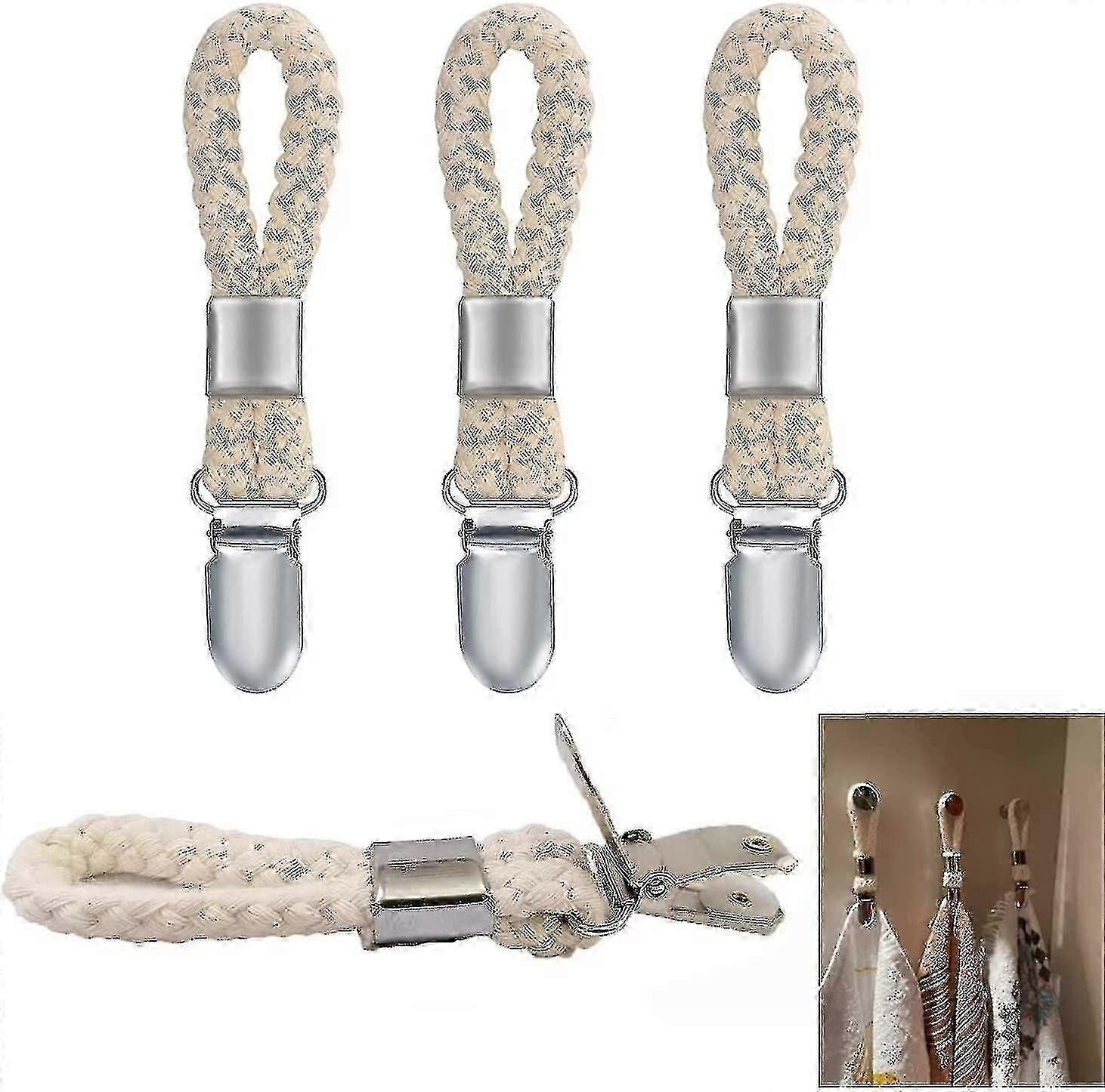 4 قطع منشفة كليب ، مشبك التخزين (ruipei)