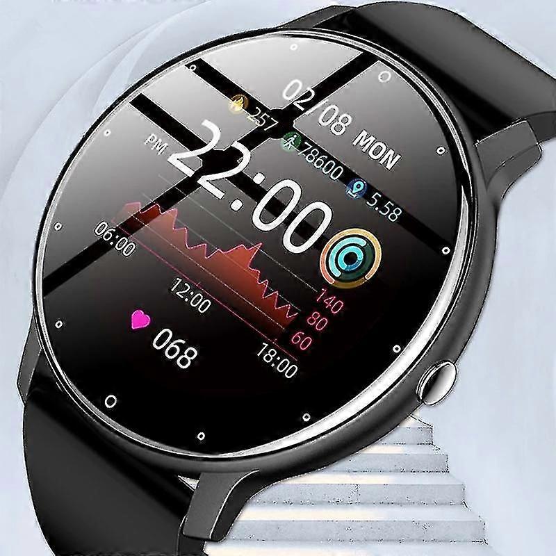 4 Colour Smart Watch Men Full Touch Screen Sport Fitness Watch Ip67 Waterproof Bluetooth For Android Ios Smartwatch Men+box Lige