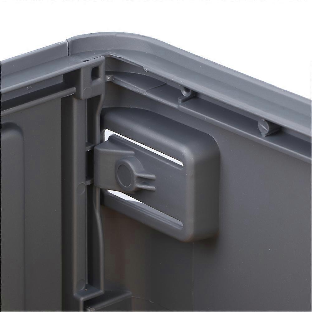 45L Collapsible Car Trunk Storage Box 60kg/132.28Ib Load Organizer High Cover Two Compartments for Home AutoYellow