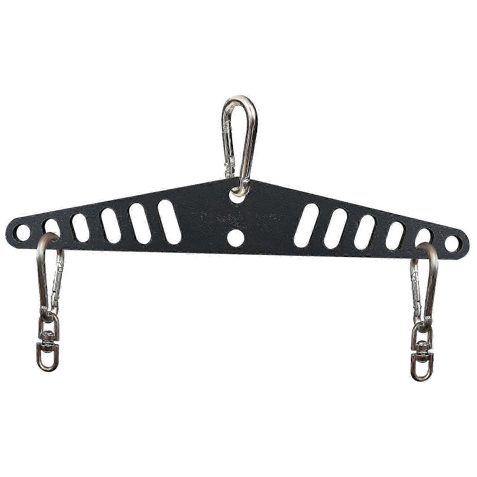 Multi-grip pull-down bar, adapter plate stretcher for pull-down bar cable attachment cable machine for squat rack home gym