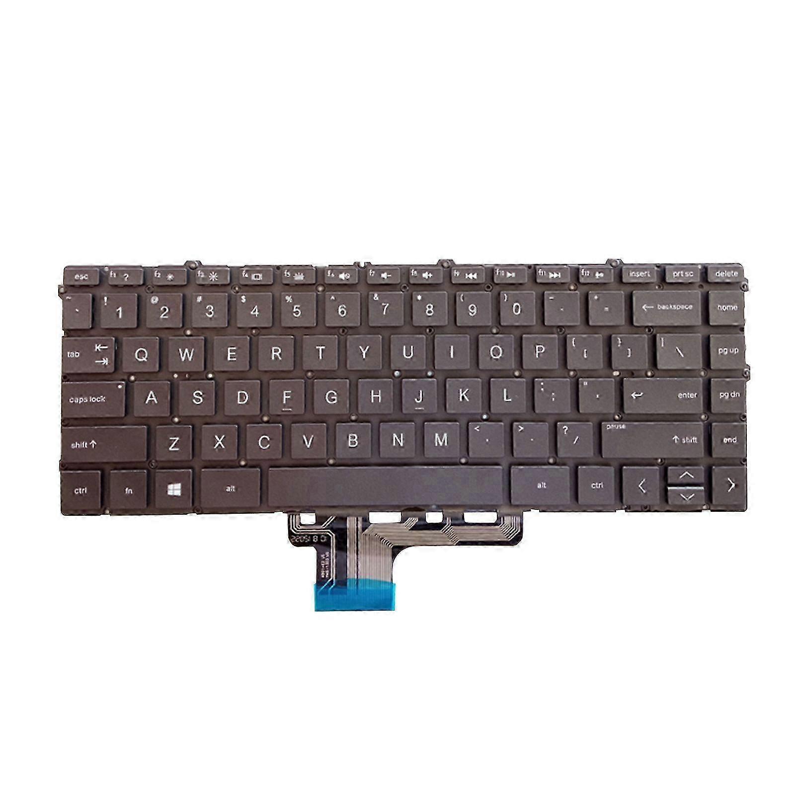 US Layout Keyboard with Backlit for Spectre x360 13-Aw Without Frame