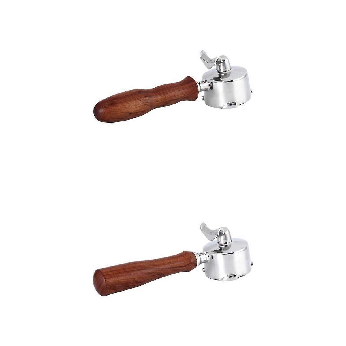 2 Τεμάχια Μηχανές Καφέ Portafilter Λεπτό Φίλτρο για EC680 685 Barista Accs