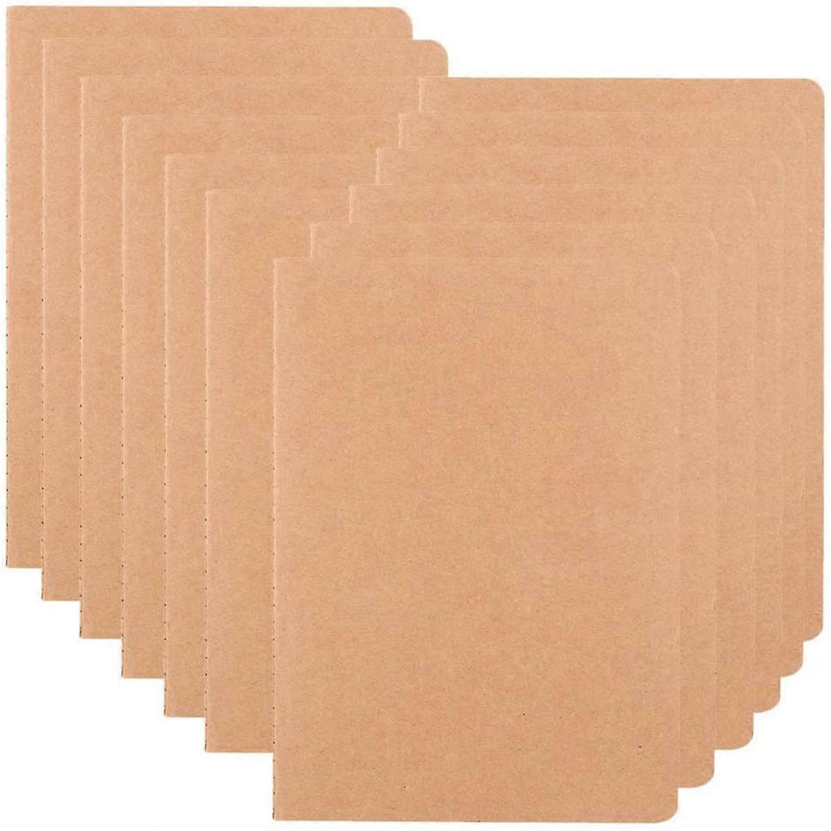 Large Blank Notebook Journals Bulk, 60 Pages, 8.5x11 inch, 12 Pack