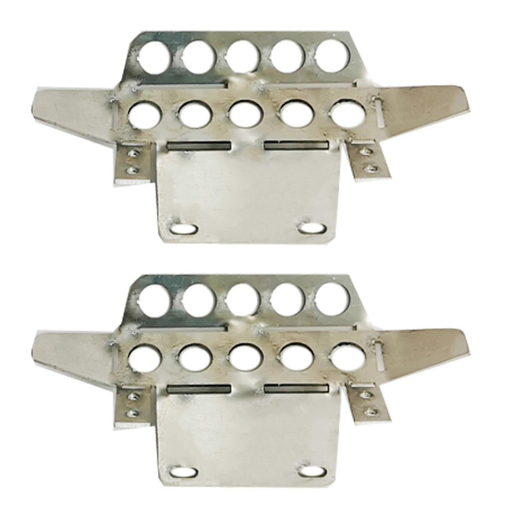 2x Metal Front Armor Guard for 1:12 D90 D91 D99s RC Car - Silver