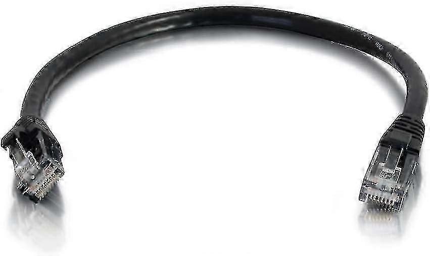 1.5m Cat6 Booted Unshielded (utp) Network Patch Cable - Black