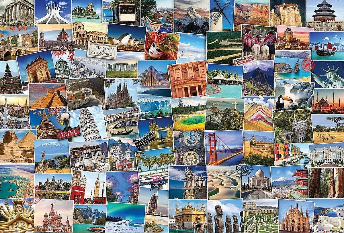 World Globetrotter 1000 bitars pussel