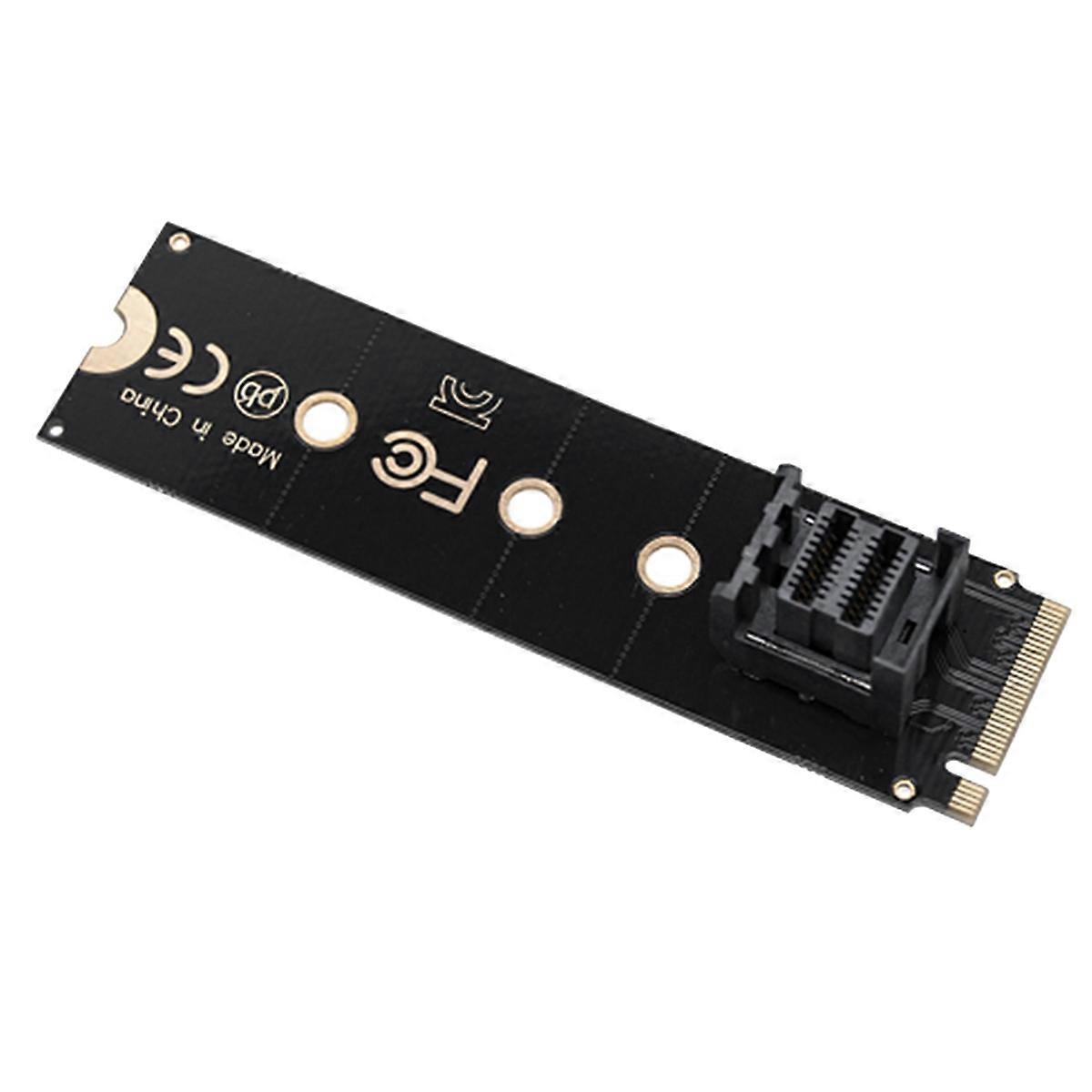 M.2 NVME to U.2 Converter Card Mkey PCIeX4 M.2 PCIe to SFF8643 Hard Disk Adapter Card M.2 NVME Supp