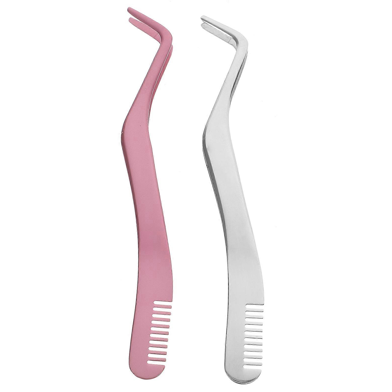 Salon Grade Eyelash Tools, Robust Tweezer for Efficient False Lash Management
