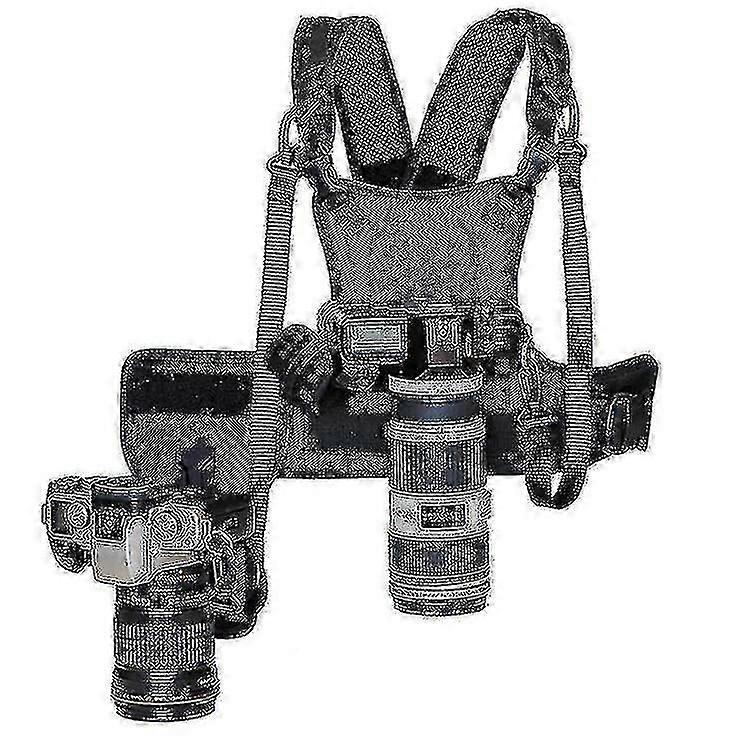 Camera Carrying Chest Harness System
