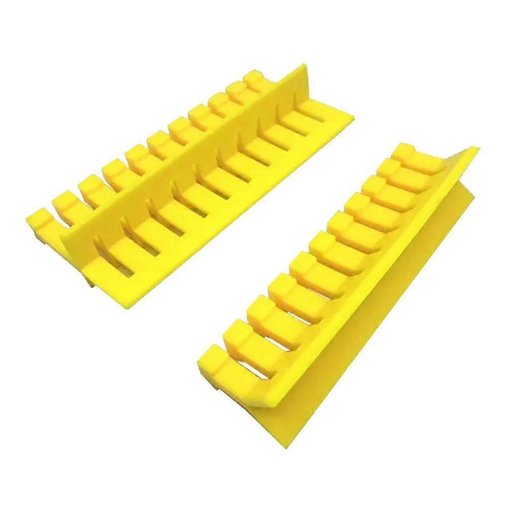 2pcs yellow (A)$Car dent repair tool right angle pull two-piece set pull buckle pit dent repair parts free of sheet metal