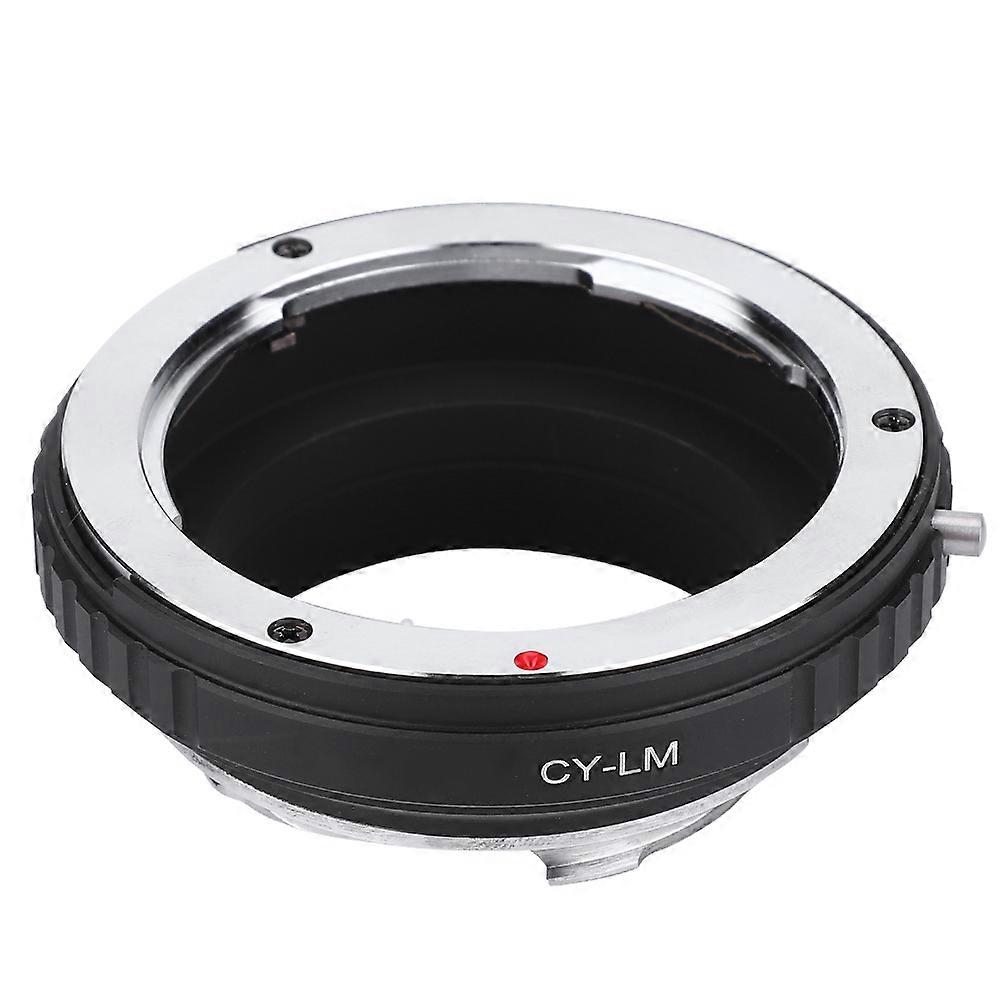 Metal CY to LM Camera Lens Adapter Ring - Enhance Compatibility, Lightweight & Durable