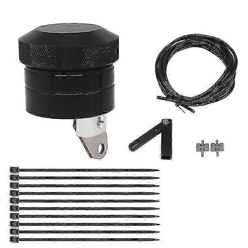 Motorcycle Chain Lubricant Grease Maintenance Set Universal Black