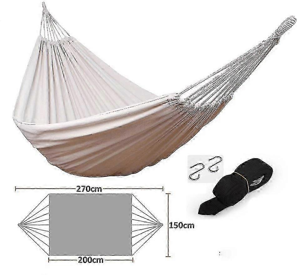 Beach Outdoor Camping Leisure Double Hammocks