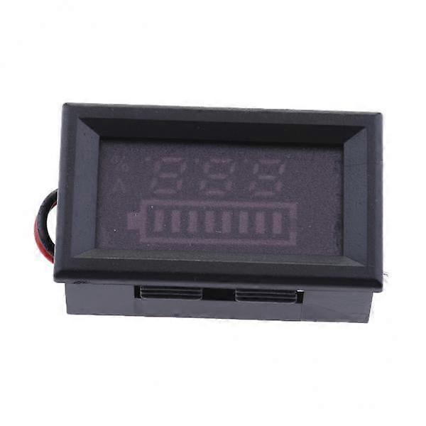 2X LED Digital Battery Capacity Voltage Meter for Motor Modification 48V