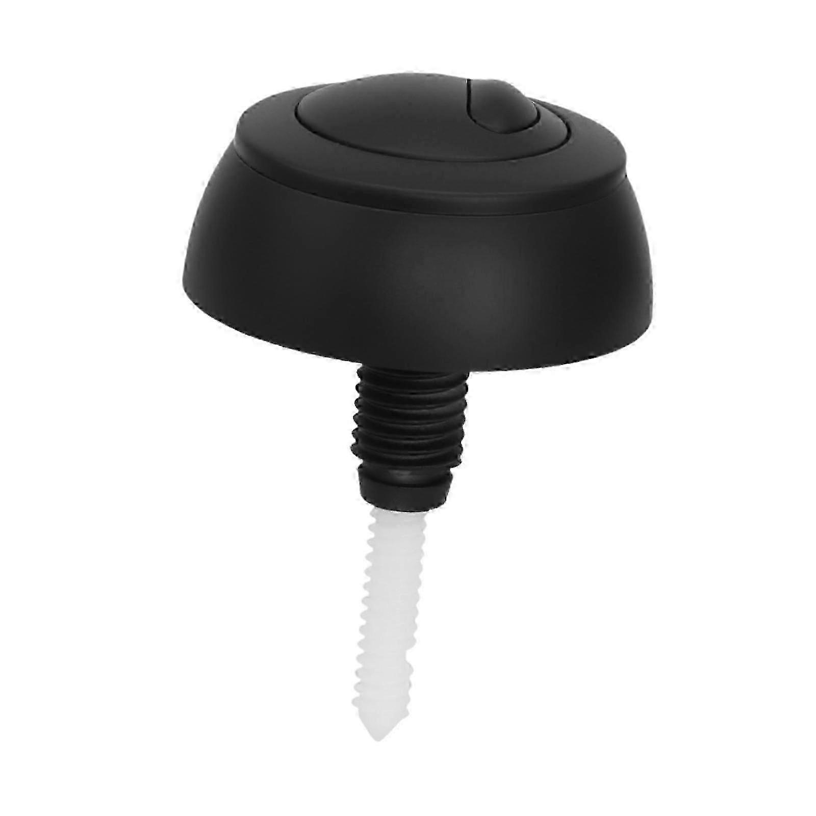 Siamp Optima49 Black Flush Button 8.7x5.8cm Bathroom Spares