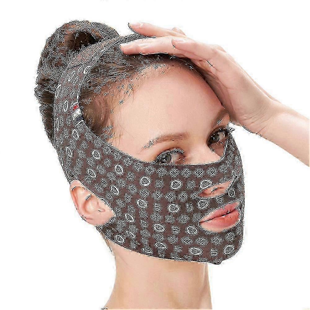 V Line Facial Bandage High Elastic Double Chin Removal Strap Face Lifting Firming Support