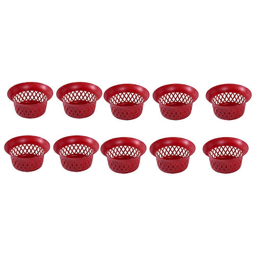 Hollow Flowerpot Plastic Planter for Plant 20Pcs Use