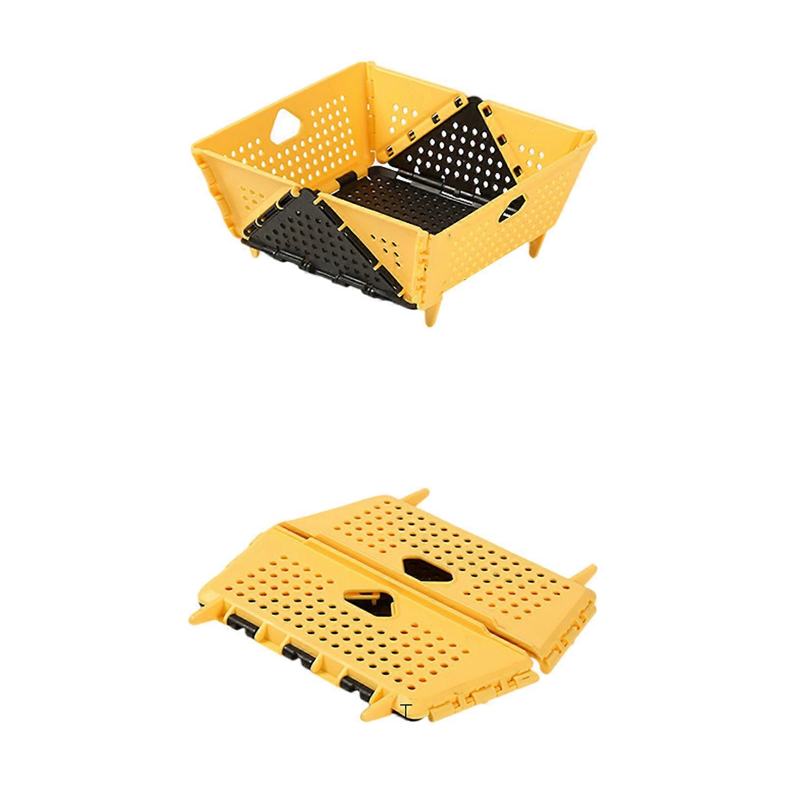 Stackable Foldable Colander With Auto Draining Feature Foldable Kitchen ...