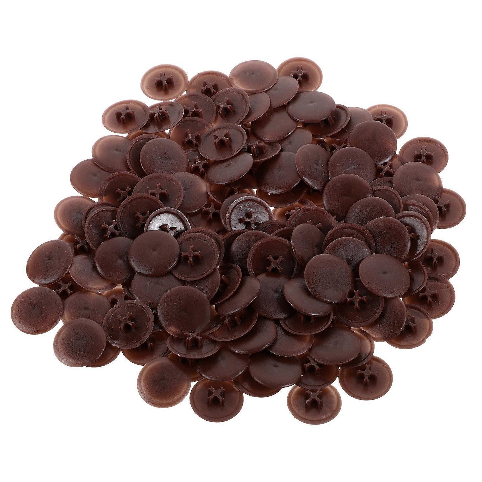 Tampas para Parafusos de Montagem de Móveis em PVC, 1,70 x 1,70 x 0,40 cm, Conjunto com 1000 Unidades