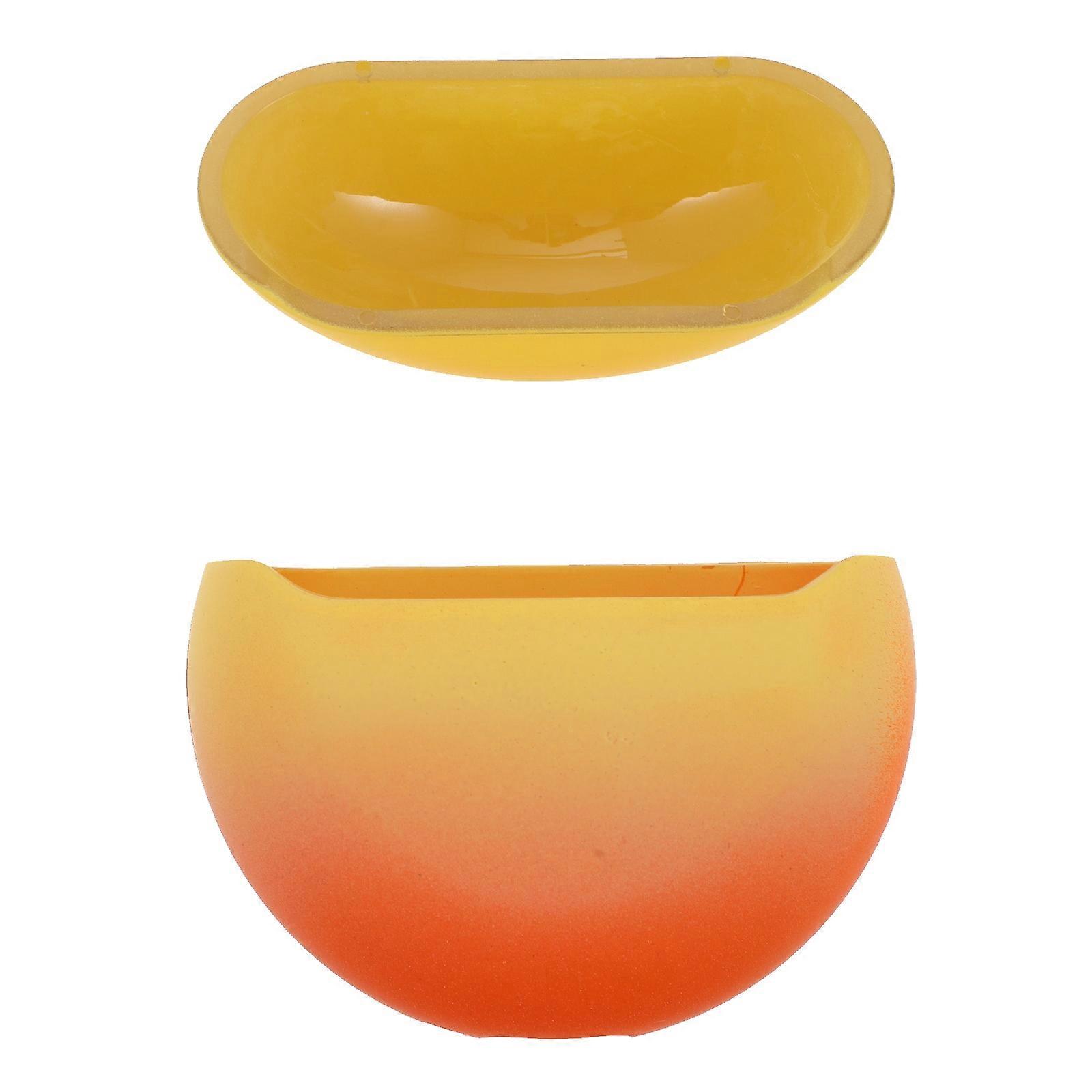 Headset Accessories Dust Proof Shock Protection Yellow And Red 6 5 6 2Cm 1Pack
